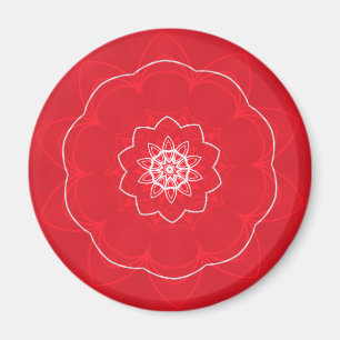 Aimant mandala festif