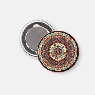 Aimant Mandala floral