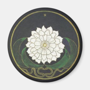 Aimant Mandala Golden Flower
