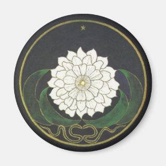 Aimant Mandala Golden Flower