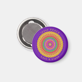 Aimant Mandala personnalisé au crochet -