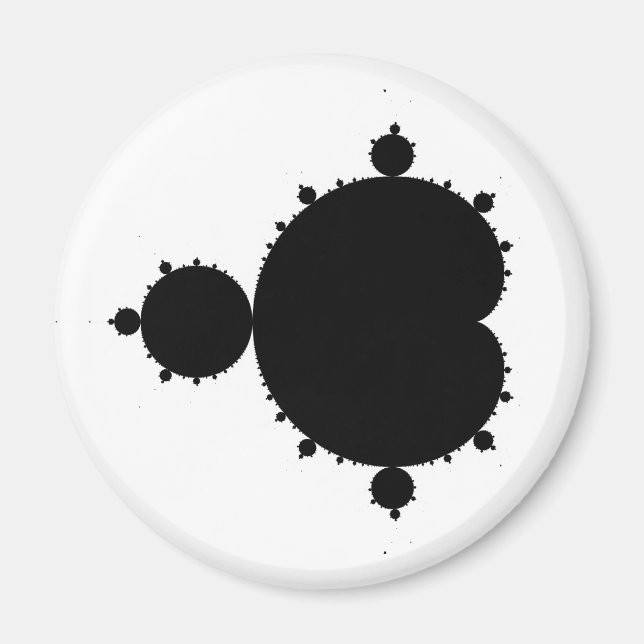 Aimant Mandelbrot Set 01 - Fractal (Devant)