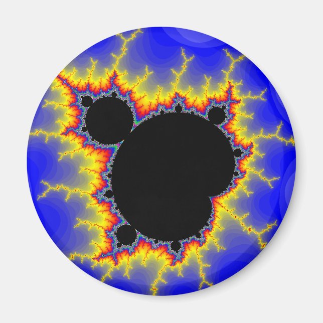 Aimant Mandelbrot Set Fractal (Devant)