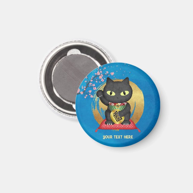 Aimant Maneki Neko Lucky Poilue (Recto/Verso)