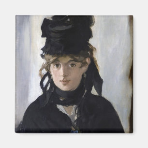 Aimant Manet - Berthe Morisot avec un bouquet de violette
