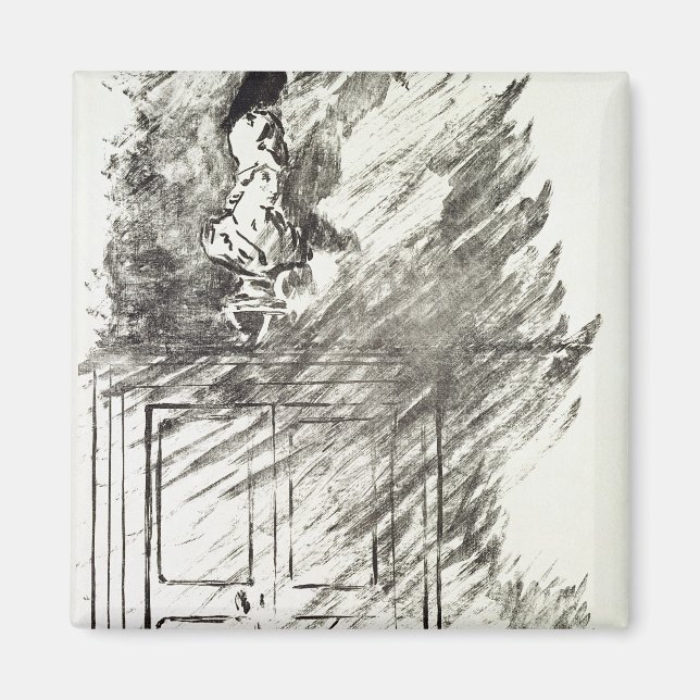 Aimant Manet | Illustration pour 'The Raven' (Devant)