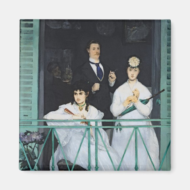 Aimant Manet | Le Balcon, 1868-9 (Devant)
