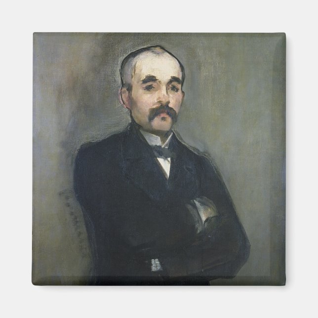 Aimant Manet | Portrait de Georges Clemenceau, 1879 (Devant)