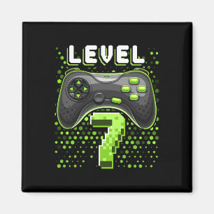 Aimant Manette de jeu vidéo de niveau 7 7e anniversaire G