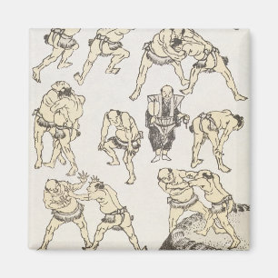 Aimant Manga : études des gestes et postures de lutte