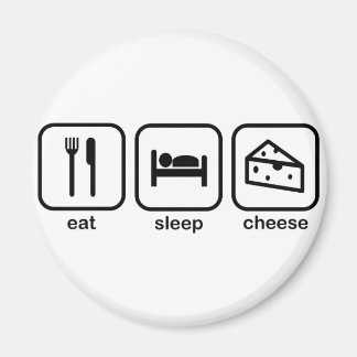 Aimant Mange du fromage de sommeil
