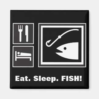 Aimant Mange du POISSON endormi !