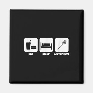 Aimant Mange Sleep Badminton