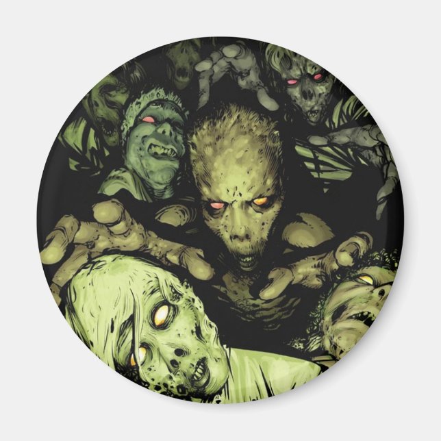 Aimant Mange ton cerveau (Devant)