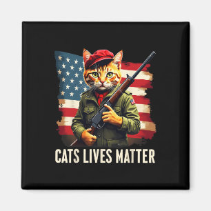 Aimant Manger des chats vit un problème drôle Donald Trum