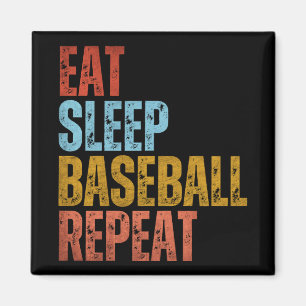 AIMANT MANGER DORMIR BASEBALL RÉPÉTER