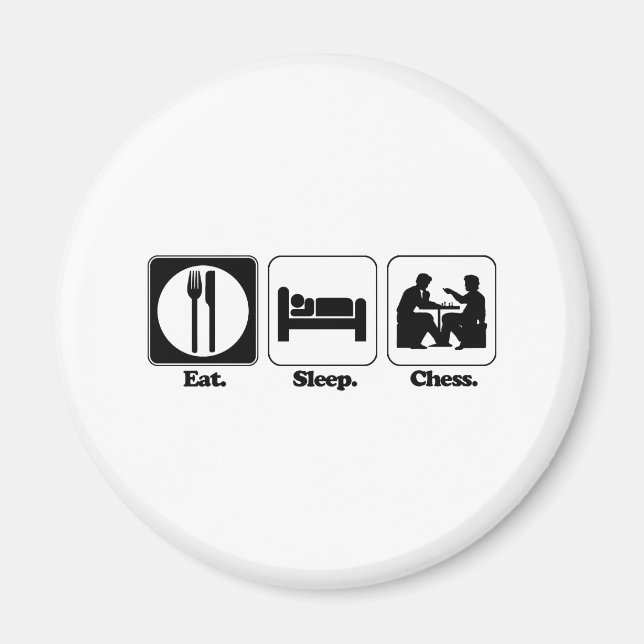 Aimant manger les échecs de sommeil (Devant)