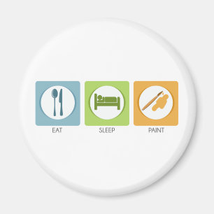 Aimant Manger Peinture de sommeil