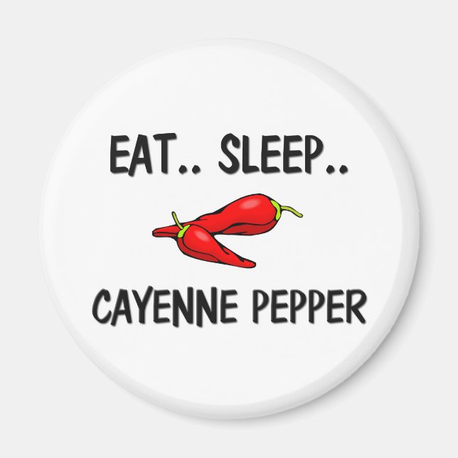 Aimant Manger Sleep CAYENNE PEPPER (Devant)