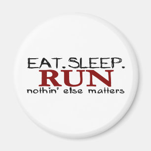 Aimant Mangez la course de sommeil