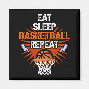 Aimant Mangez Sleep Basketball Répétez Lecteur Gift Fun P