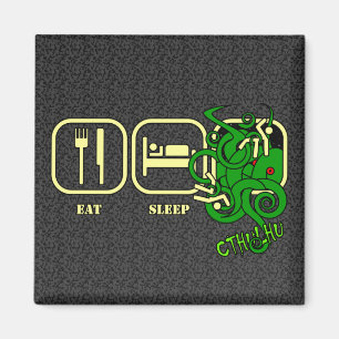 Aimant Mangez - sommeil - l'aimant de Cthulhu