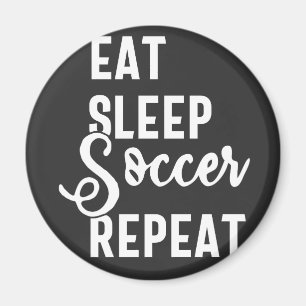 Aimant mangez sommeil soccer répéter