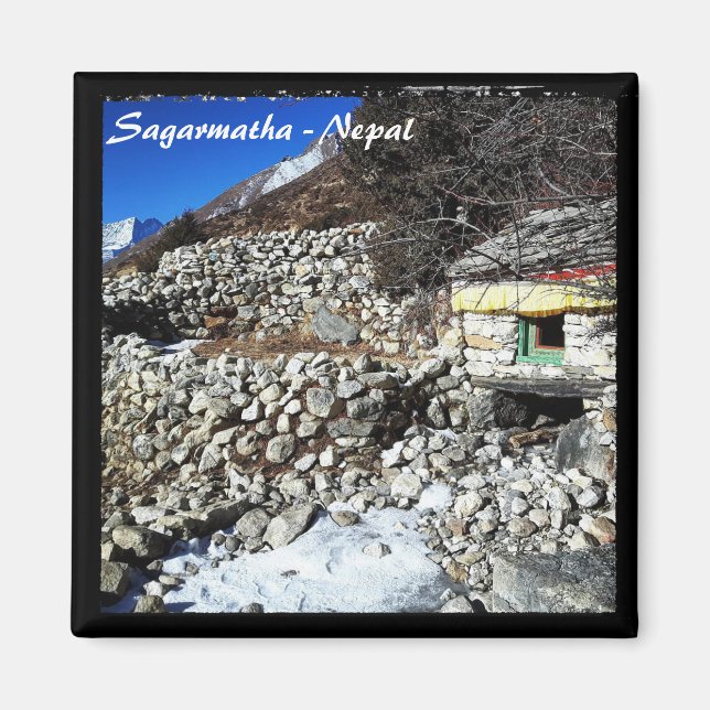 Aimant Mani Wheel eau powered, Himalaya - Népal (Devant)