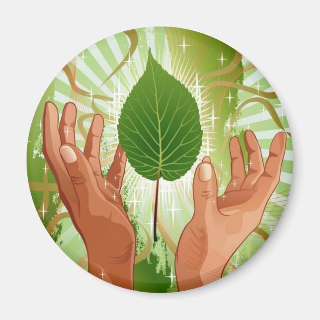 Aimant Manipulation avec soin (Devant)