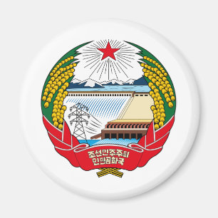 Aimant Manteau de la Corée du Nord des bras