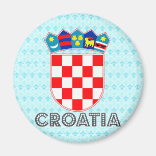 Aimant Manteau de la Croatie des bras