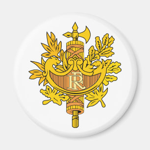 Aimant Manteau de la France d'aimant de bras