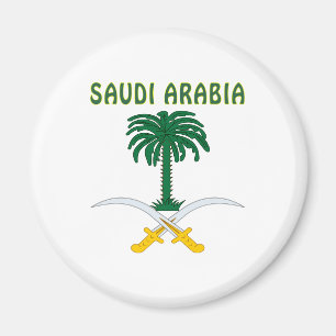 Aimant Manteau de l'ARABIE SAOUDITE des bras