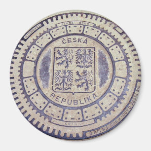 Aimant Manteau de Prague de couverture d'égout de bras