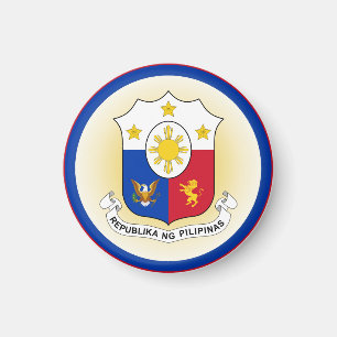 Aimant Manteau des Philippines forme de cercle