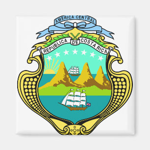 Aimant Manteau du Costa Rica de détail de bras