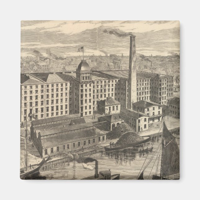 Aimant Manufacture de coton ONT Spool de Clark (Devant)