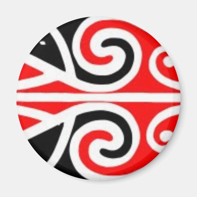 Aimant maori conçoit de l'art tribal pour vous (Devant)