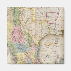 Aimant Mapa de los Estados Unidos De Mejico