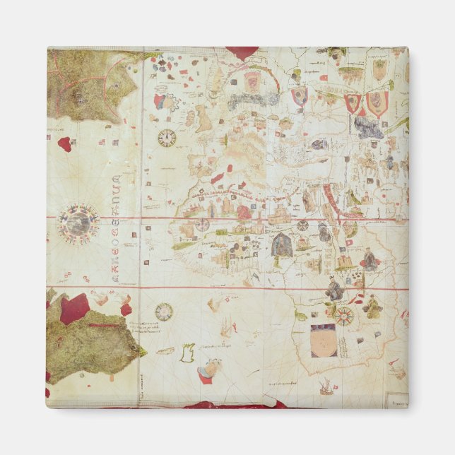 Aimant Mappa Mundi, 1502 (Devant)