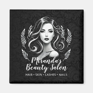 Aimant Maquillage Artiste Cheveux Styliste Beauté Salon L