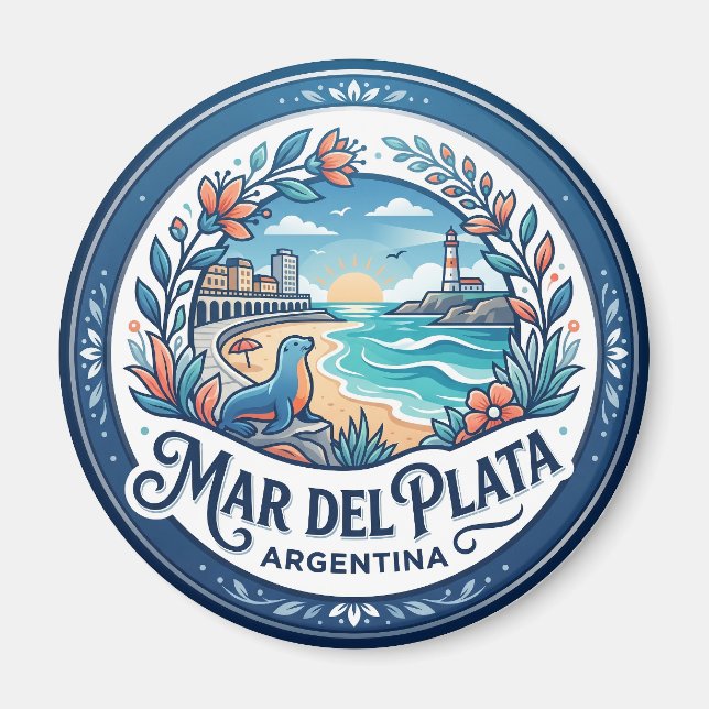 Aimant Mar del Plata Argentine (Devant)