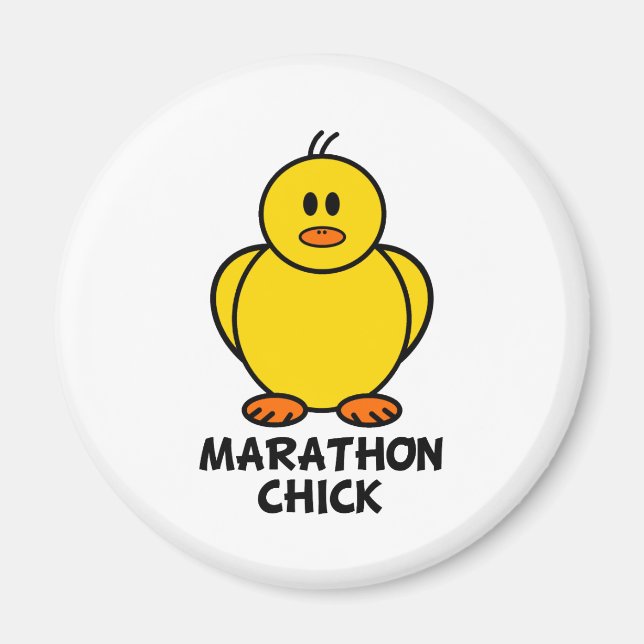 Aimant Marathon Chick (Devant)