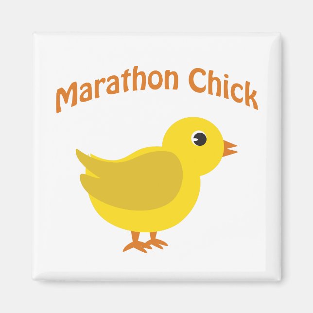 Aimant Marathon Chick (Devant)