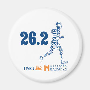 Aimant Marathon de Hartford : 26,2