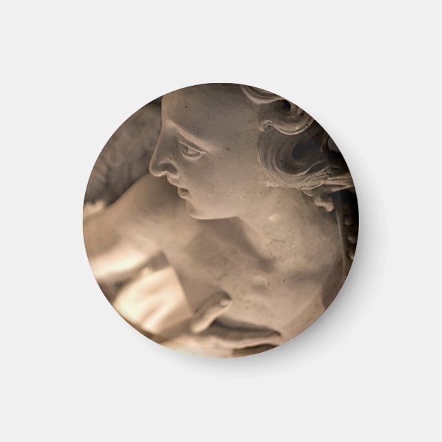 Aimant Marble Angel Sculpture Art Imprimer (Devant)