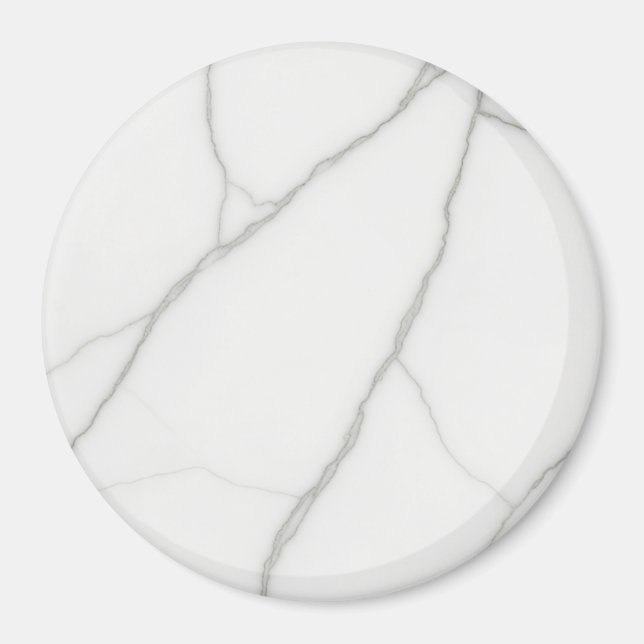 Aimant Marbre Blanc  (Devant)