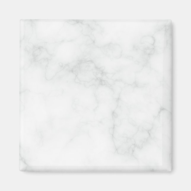 Aimant Marbre Blanc Moderne (Devant)