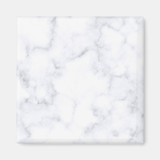 Aimant Marbre Blanc Moderne (Devant)