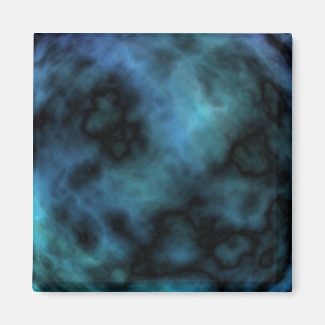 Aimant Marbre Bleu Cosmic Faux (Devant)
